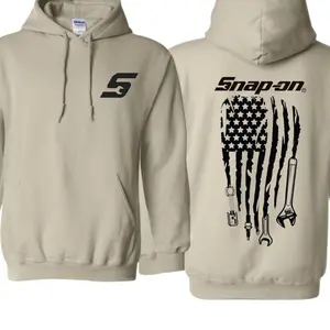 #SNAPON American Flag Hoodie  – Bold Patriotic Design Featuring Tools – Durable and Stylish Unisex Pullover for Mechanics and Tool Enthusiasts Menswear Sweatshirts Tops Long Sleeve