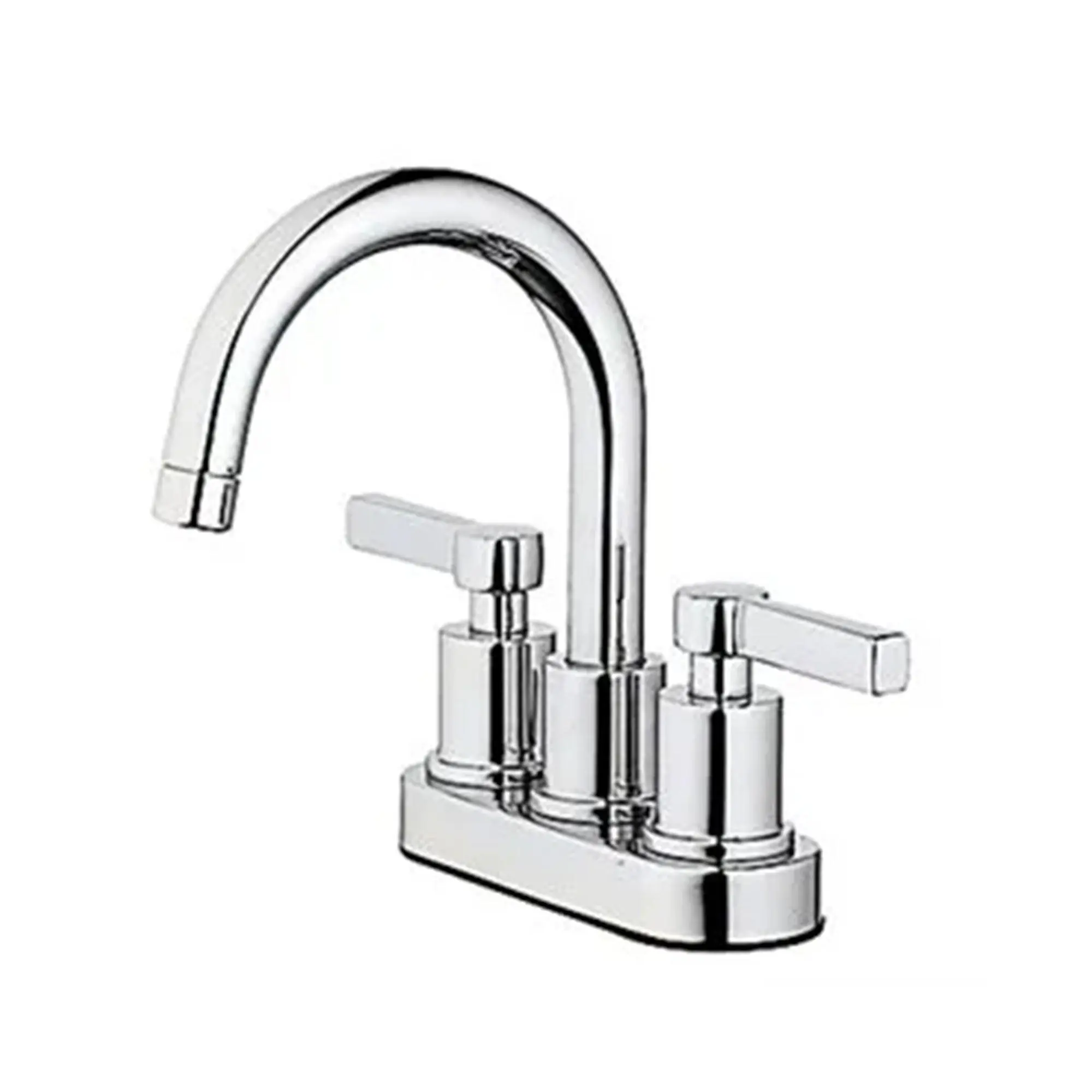 HomePointe Mid Arch Double Handle Lavatory Faucet with Pop Up, Chrome Finish HomePointe Mid Arch Double Handle Lavatory Faucet with Pop Up, Chrome Finish