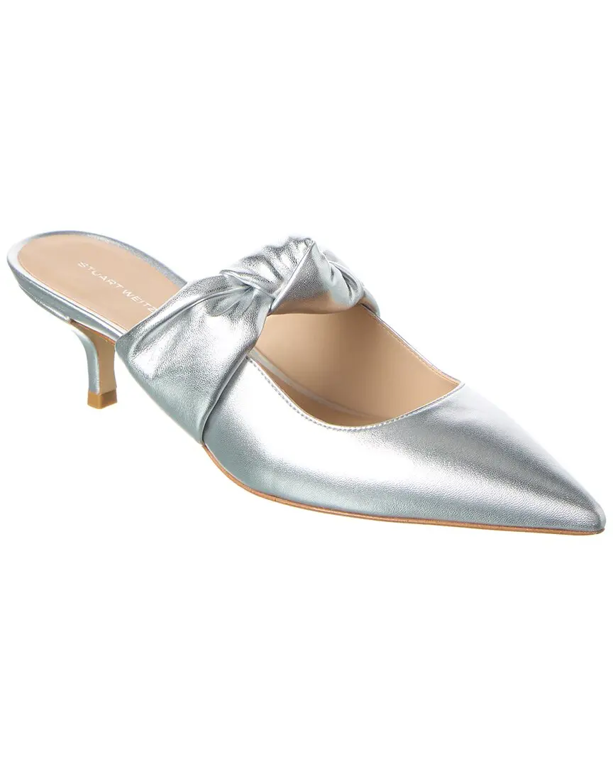 Stuart Weitzman Solange Leather Mule