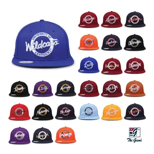 Vintage NCAA Snapback Hat Collection Oversized Script College Hats Retro Collegiate Caps University Snapbacks 90s Style Vintage Sports Hats Embroidered Script Hats Adjustable Flat Bill Snapbacks Classic College Team Hats The Game Vintage Collection