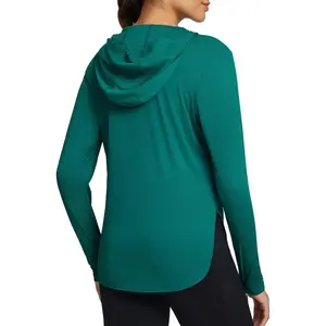 Women's UPF 50+ Sun Shirt with Hoodie SPF Long Sleeve UV Protection Clothing Hiking Fishing Outdoor Lightweight