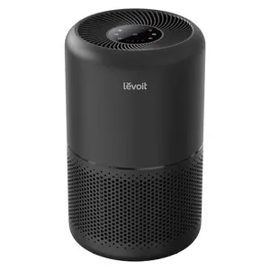 LEVOIT Air Purifier for Home Allergies Pets Hair in Bedroom, Covers Up to 1095 Sq.Foot Powered by 45W High Torque Motor, 3-in-1 Filter, Remove Dust Smoke Pollutants Odor, Pet Odors Remover, Core 300, Black