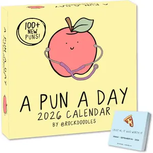 2026 A Pun A Day Desktop Calendar 2026 A Pun A Day Desktop Calendar