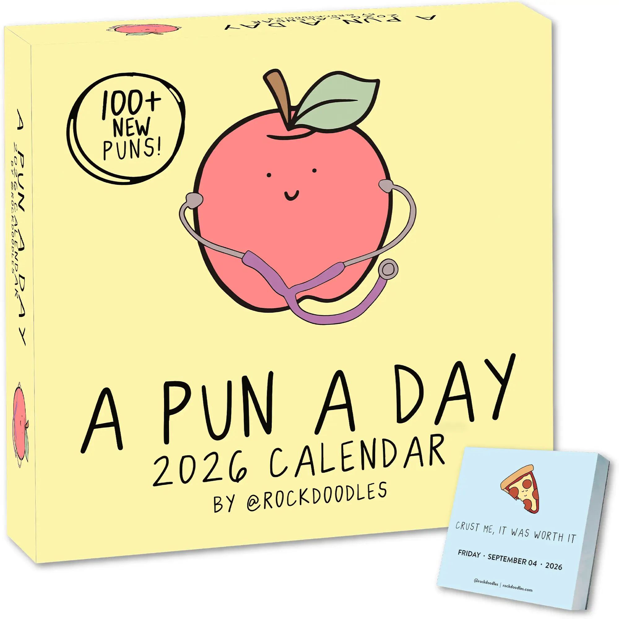 2026 A Pun A Day Desktop Calendar