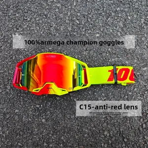 Off-Road Goggles for Dirt Bike – Anti-Fog MX Goggles with Adjustable Strap & Comfort Fit