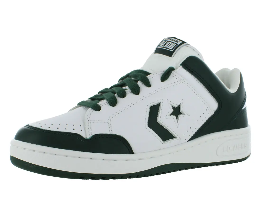 Converse Weapon Ox Unisex Leather Shoes, Athletic Low Top Sneaker for Casual Sports and Everyday Wear, Sports Shoes, Footwear