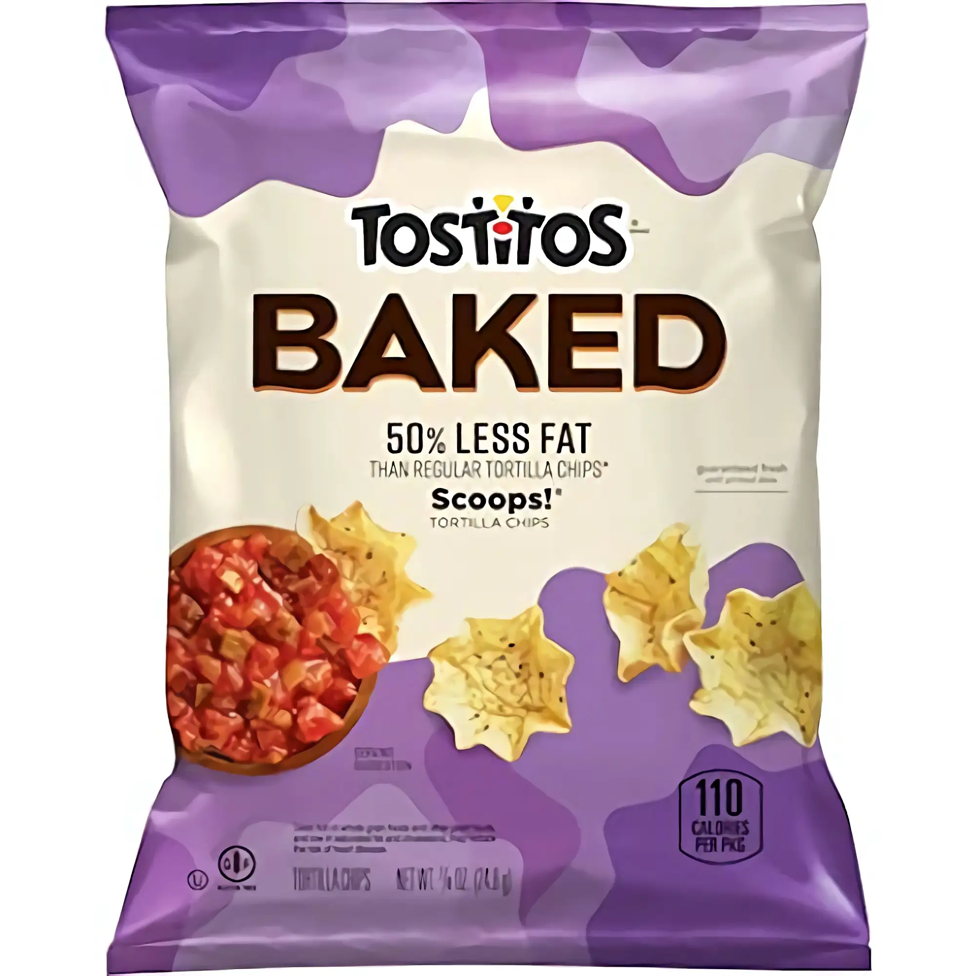 Tostitos Baked Scoops Tortilla Chips Single Serve Bags, .875 Oz, 6 Bags