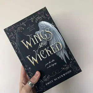 Wings So Wicked Signed Hardback with Art