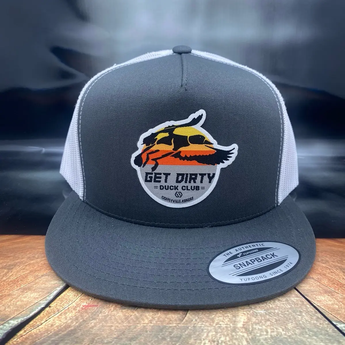 The Waterfowl Hat Grey/White The Waterfowl Hat Grey/White