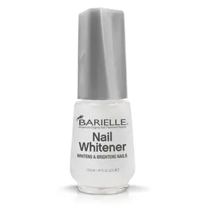 Barielle Nail Whitener for Dull or Yellow Nails - Brightens & Whitens Nails with Vitamin E & Lemon Extracts - 0.47 oz. - Made in USA