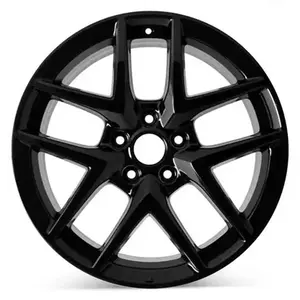 FITS 22-25 HONDA CIVIC 18X8 18" WHEEL RIM 60318 10393 42700T20A31 GLOSS BLACK NEW REPLICA