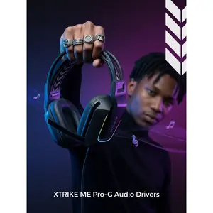 RGB Wired Gaming Headset, dual-band mesh fabric, USB + 3.5mm ports, compatible with desktops, laptops, and mobile devices, features an adjustable noise-canceling microphone, comfortable to wear, ideal for gaming, work, and study