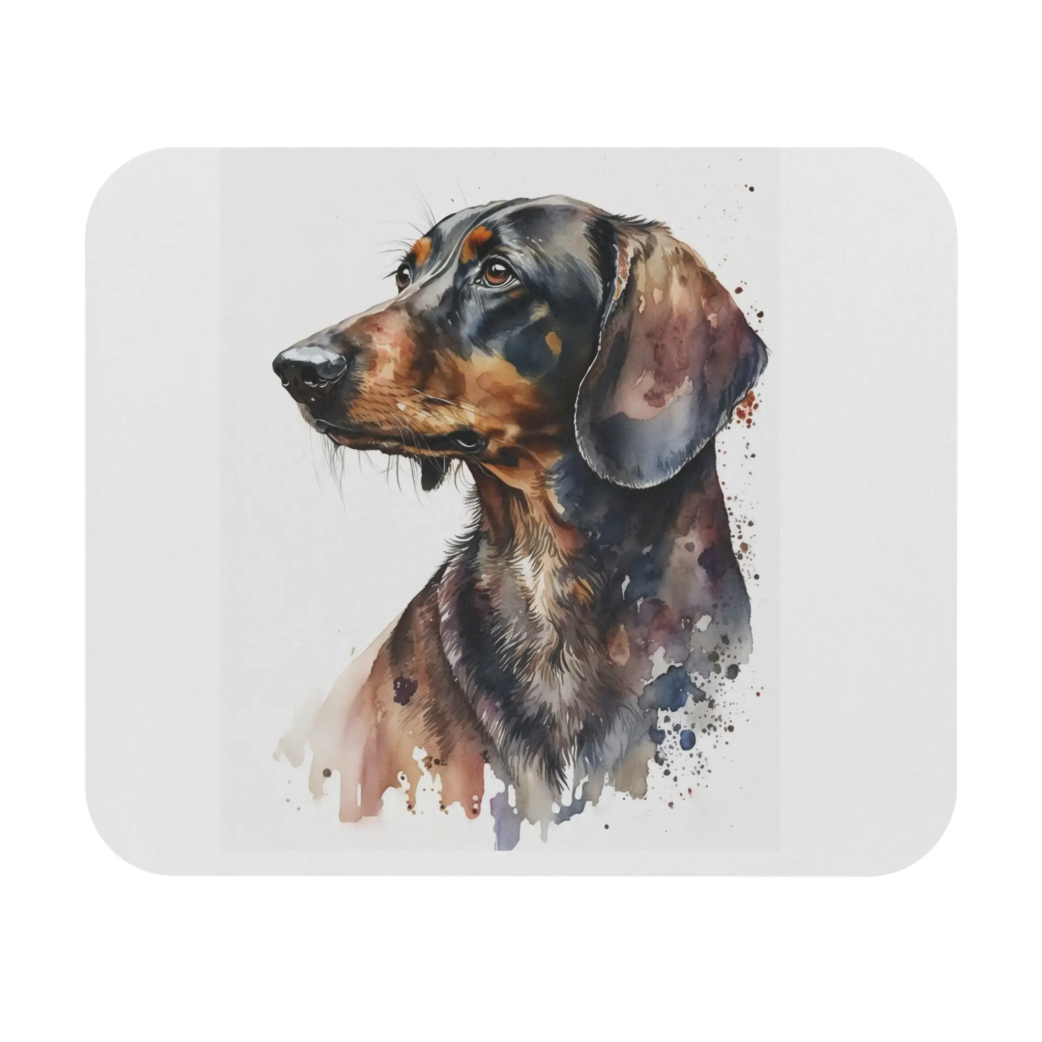 Dachshund Dog Mouse Pad, Rectangle Desk Mat for Animal Lovers, Gaming Mousepad, Cute Puppy Office Decor, Customizable Personalized Gift,