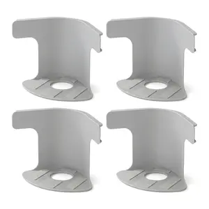 Heavy Duty Bed Sheet Holders, Universal Mattress Straps Sheet Holder, Set of 4 Plastic Bedsheet Clips, One-Time Easy Installation, Secure Sheet Fasteners for Home Bedding