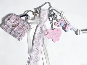 Mini Pink Bag Charm - A Cute Little Duplicate for Your Bag - Adorable Pink Color & Easy to Carry - Perfect Versatile Accessory for Any Bag