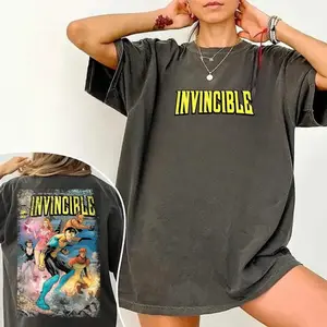 Vintage Invincible TV Show Mark Invincible shirt, Unisex Jumper, Superhero Fan Gift, Comic Book Bootleg Fan Tee, Gildan Shirt