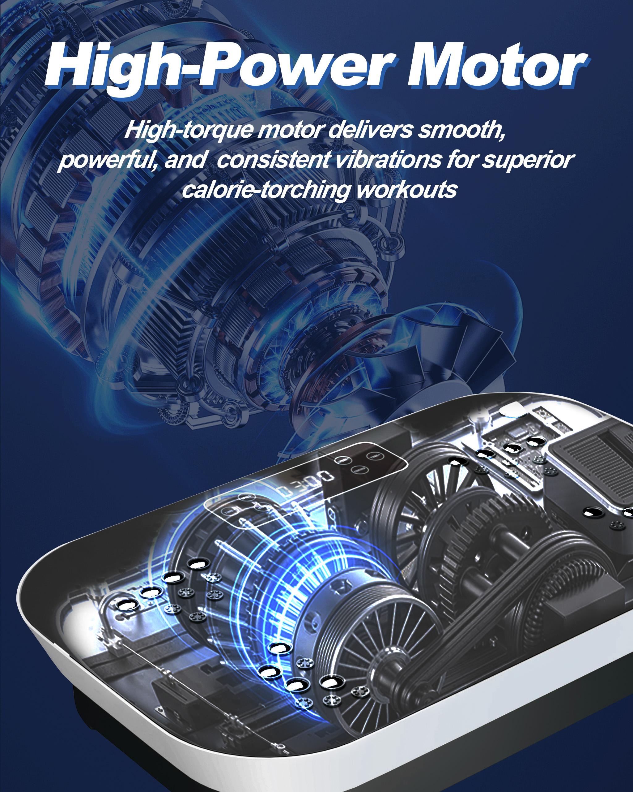 HopHorse 460LB 3D Vibration Board Plate Exercise Machine Whole Body Workout Portable Vibrate Fitness Platform,high quality gift