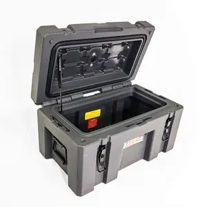 23Zero 70L Overland Gear Box - Gray Waterproof Storage Case