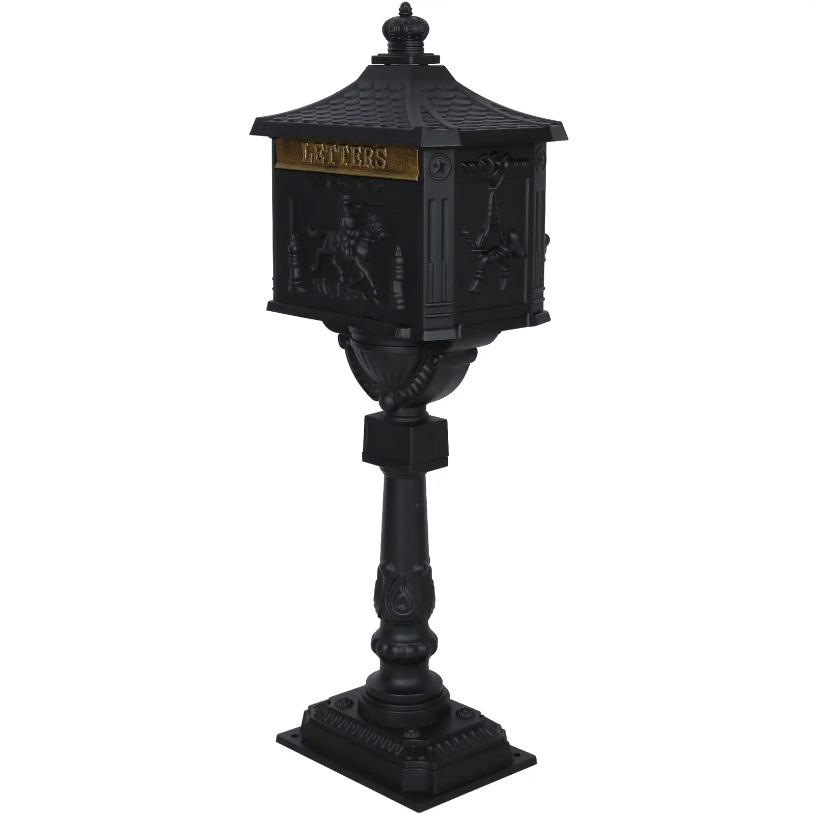 Elegant Bronze Mailbox – Premium Cast Aluminum Design for Modern House & Garden (USPS Approved!)