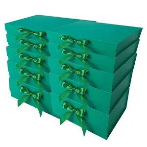 10-Piece High-End Magnetic Foldable Gift Box Set, Multi-Color Suitable for Various Occasions, Ideal for Friends Family Birthday Party Anniversary Gifts, Gift Box Packaging