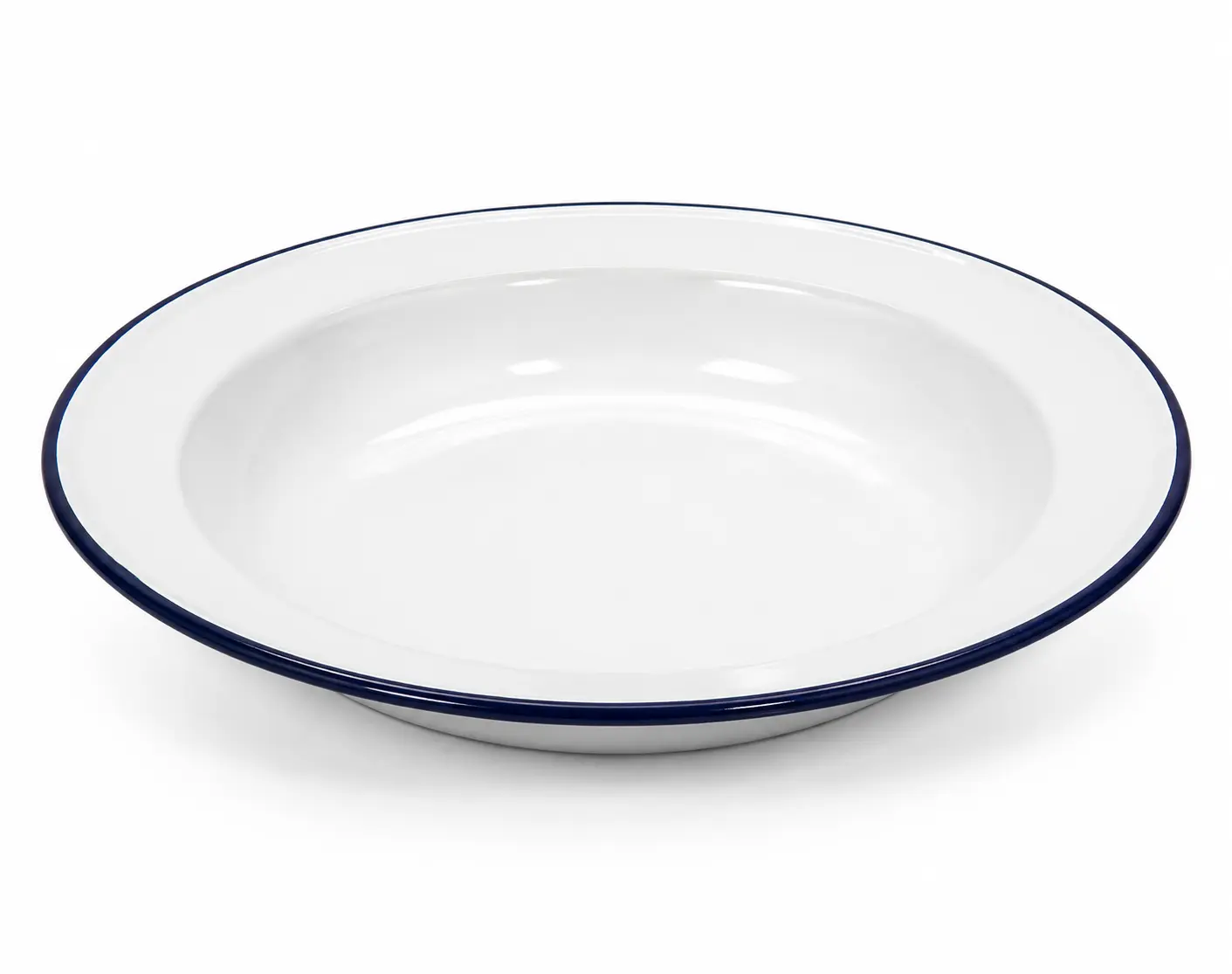White Enamel Spiritual Ritual Plate (Asyèt Emaye)