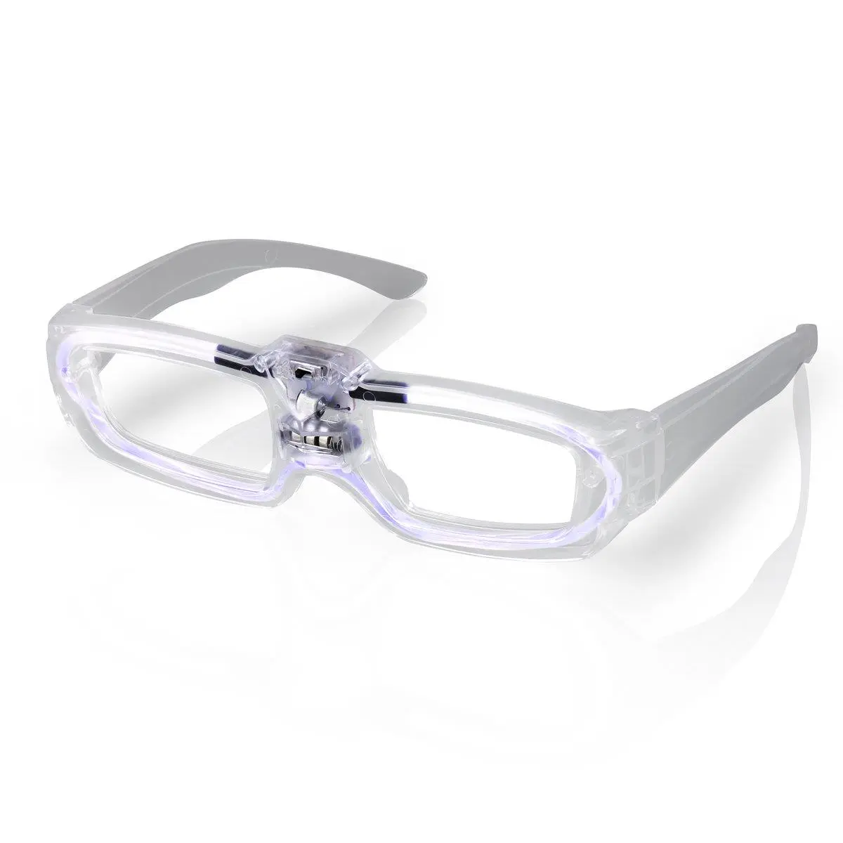 Sound Activated Glasses, White