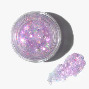 SPACEJAM Pro-Grade Luxe Glitter Balm for Eyes, Face + Body by Lemonhead LA – Ready-to-Wear, No Fallout, Longwear, Designed by Pro Makeup Artists (Pro & Mini Sizes)