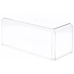 Pioneer Plastics Plastic Beveled Edge Display Case, 6" W x 7" D x 15.5" H (Mailer Box)