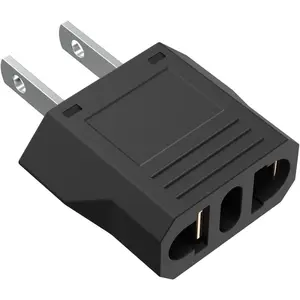 European to  Plug Adapter,    Switzerland  To  Plug Adapter,  Simple Easy To Use Fireproof Safe  Travel Adapter, EU To  Plug Adapter, Outlet Adapter  To .