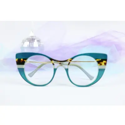 Acetate Cateye Glasses with Blue Light Filtering lenses by Khandie Woo Khandie Woo | Accessories | Acetate Cateye Glasses With Blue  main image 3