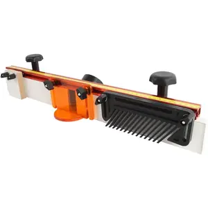 24 Inches Long Router Table Fence System with  Board, Bit Guard, Adjustable Stop and Dust Port, RTS06