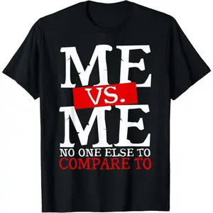 100% Cotton Me vs. Me Tshirt T-Shirt
