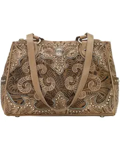 American West Women's Women'S Hand Tooled Concealed Carry Multi-Compartment - 8952471C