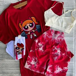 (Only Shirt) Cute Powerpuff Blossom Girls Gym Shirt, Family Matching TShirt, Animation Character T-Shirt, Girl Power Tees, Hero Girl Gift Shirt, Powerpuff Girls Merch Tshirt, Hoodie and Sweatshirt 6