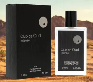 Club de Oud Intense Eau De Parfum 90 ml - Woody Scent for Everyday Wear or Special Occasions