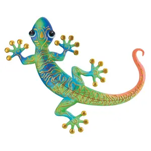 Regal Art & Gift Swirl Gecko Wall Decor 20" - Blue