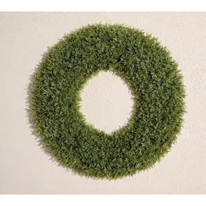 Wicker Park Faux Cedar Wreath
