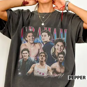 Graham Vintage Comfort Colors Shirt, Hockey Romance Reader Tee, Booktok Reader