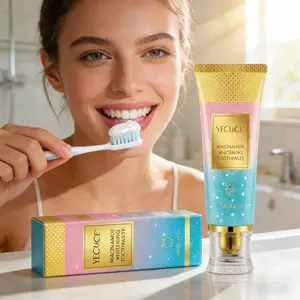 Yecuce Niacinamide Toothpaste, Deep Cleaning Fresh Breath, Reduces Stains, Promotes Gum Health, 100g/3.8oz, High Efficiency Cleansing