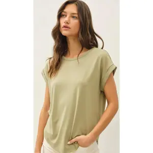 Dolman Cap Sleeve Top