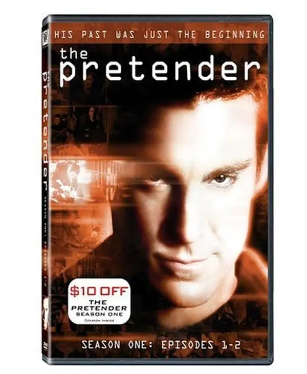 Used "The Pretender" TV Series Book - TV Starter Set (Season 1, Episodes 1-2) [DVD], English, Used Like New (for Fans of The Pretender)