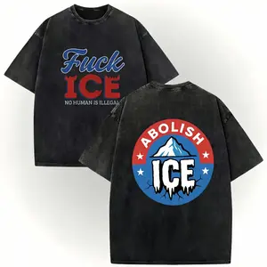 No Human Is Illegal Shirt, F*CK ICE Shirt, Abolish ICE Shirt, Human Rights Activist, Immigration Human Rights Sweatshirt, F*CK Trump Tshirt Menswear