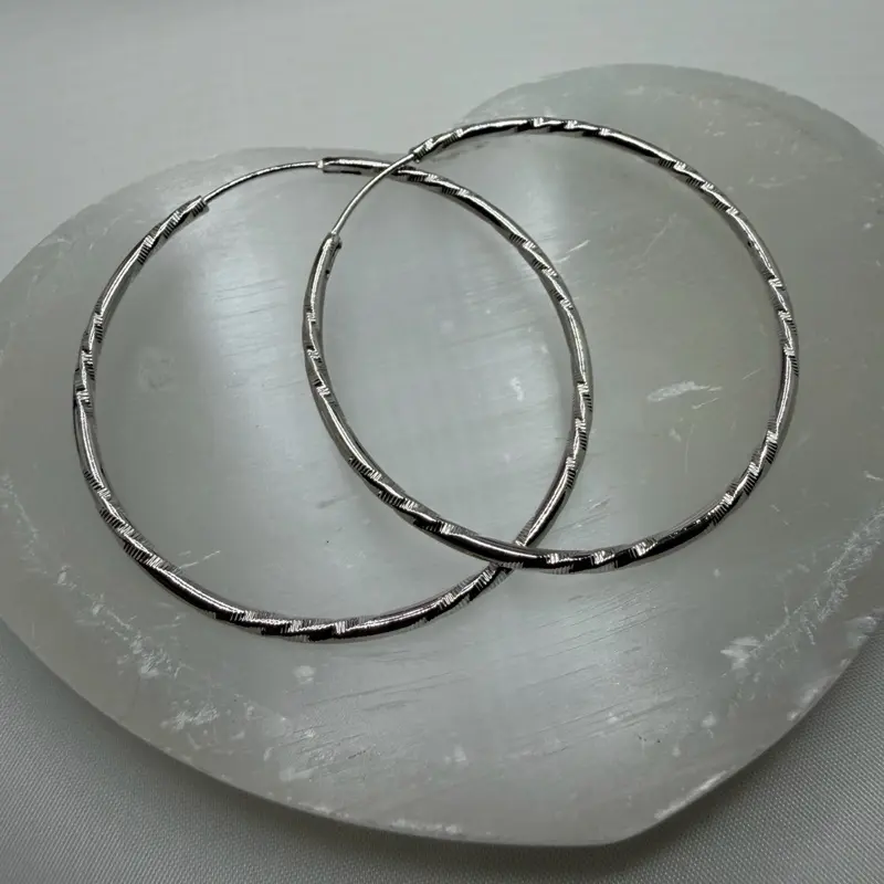 Hoops Stainless Steel 30MM Earrings for Women