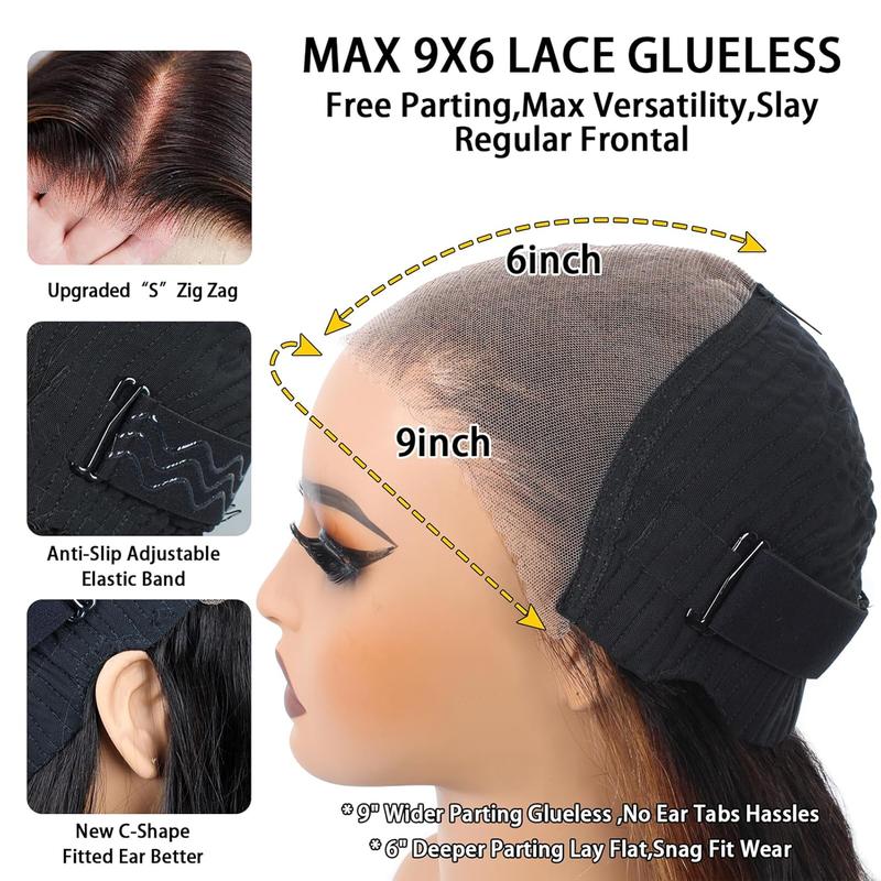 9x6 Wear and Go Glueless Wigs Human Hair Pre Plucked Pre Cut 1B/30 Highlight benin girls wig Ombre Lace Front Wigs Human Hair With Baby Hair 150% Density Body Wave HD Closure Wigs Human Hair Bleached Tiny Knots transparent lace deals for you days