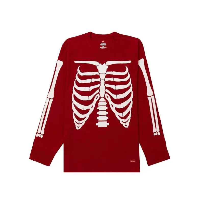 Supreme Unisex Hanes Bones Thermal Crew (1 Pack) Red, from StockX