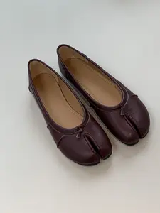 TikTok  Tabi Ballet Flats – Soft Sole, Fringe Toe Separators, Slip-On Women’s Shoes
