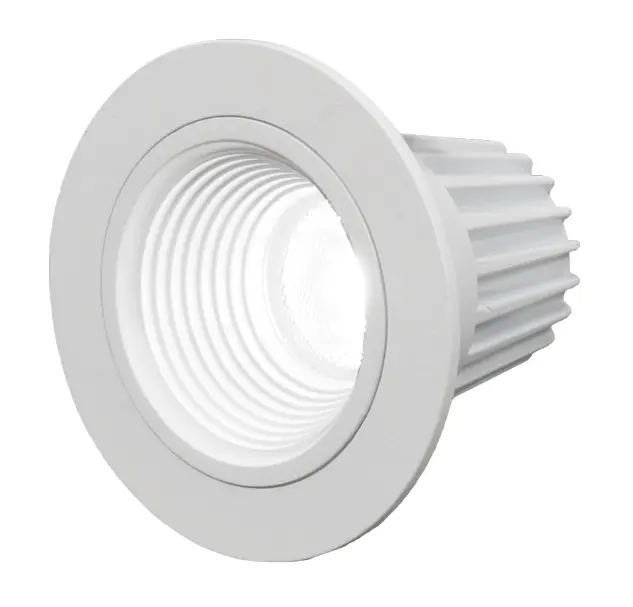 NICOR Lighting 2in. LED Downlight with Baffle Trim in White - 4000K