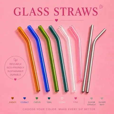 Glass Straws
