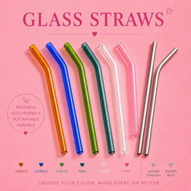 Glass Straws