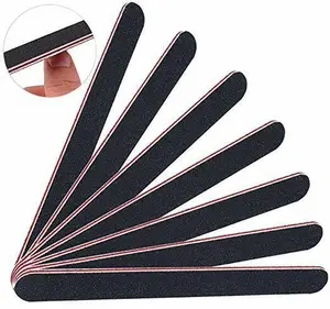 Nail File 10-Pack - Double-Sided Emery Boards #100 #180 for Manicure & Pedicure Gel Salon